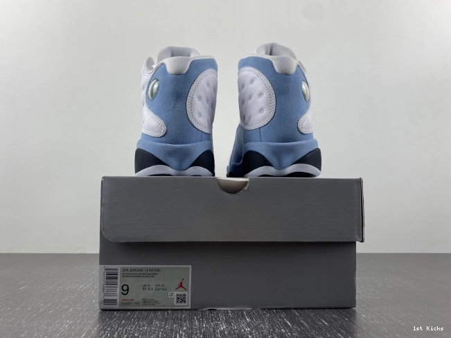 1st Kicks Shoes Grey 414571-170 Air Blue Jordan 13 0712